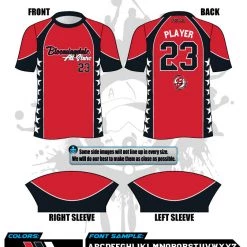 All The Way Live Designs Bloomingdale All Stars Mens Full Dye Replica Jersey