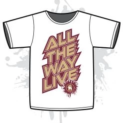 All The Way Live Designs Extreme College Edition White Sub Dye Jersey Men