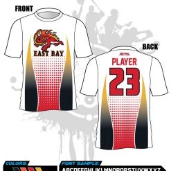 All The Way Live Designs East Bay Fall League Men's Sub Dye Jerseys