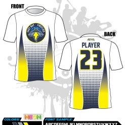 All The Way Live Designs East Bay Fall League Men's Sub Dye Jerseys