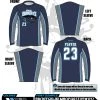 All The Way Live Designs Lady Bandits 10U Men's Long Sleeve Jersey 1 All The Way Live Designs Lady Bandits 10U Men's Long Sleeve Jersey