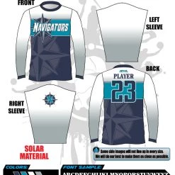 All The Way Live Designs Navigators Long Sleeve Jersey