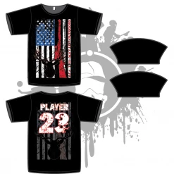 All The Way Live Designs Hunters Flag Mens Full Dye Jersey