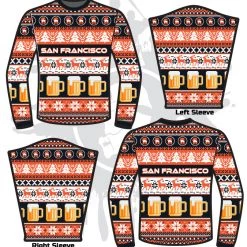 All The Way Live Designs Hardball ATWL Christmas Spirit Sweater-2