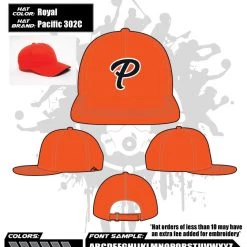 All The Way Live Designs Pinecrest Fall League Hats