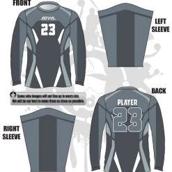 All The Way Live Designs New Arrivals Decorous Men's Long Sleeve Jersey