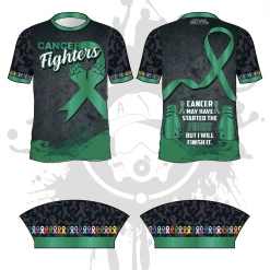 All The Way Live Designs Cancer Fighters Men's Jersey