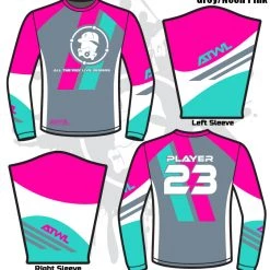 All The Way Live Designs Crossover Long Sleeve Full Dye Men