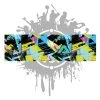 All The Way Live Designs Headbands Geometric Grunge Headband