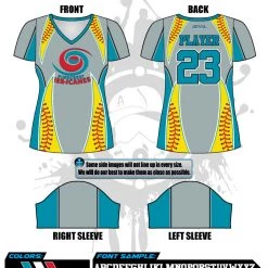 All The Way Live Designs Pinecrest Spring 2021 Womens Full Dye Team Jerseys