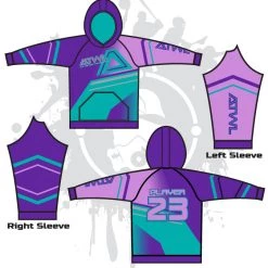 All The Way Live Designs Atomic Unisex Full Dye Hoody