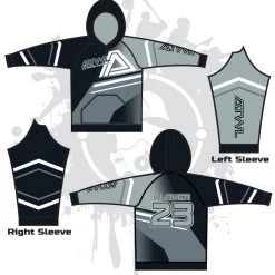 All The Way Live Designs Atomic Unisex Full Dye Hoody