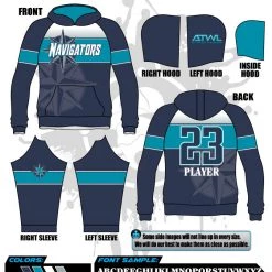 All The Way Live Designs Navigators Hoodie