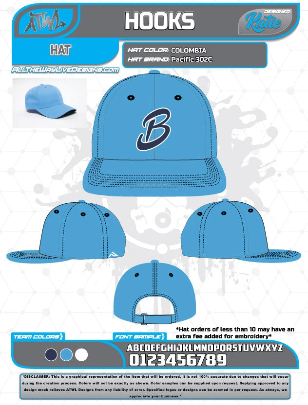 All The Way Live Designs Bloomingdale Fall League Hats Bloomingdale Fall Season 19 All The Way Live Designs Bloomingdale Fall League Hats Bloomingdale Fall Season