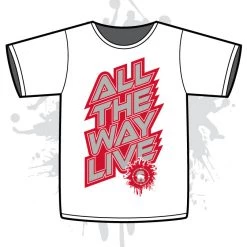 All The Way Live Designs Extreme College Edition White Sub Dye Jersey Men