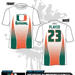 All The Way Live Designs East Bay Fall League Men's Sub Dye Jerseys