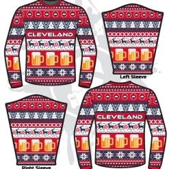 All The Way Live Designs Hardball ATWL Christmas Spirit Sweater-2