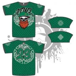 All The Way Live Designs Irish Pride Mens Full Dye Jersey