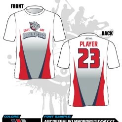 All The Way Live Designs East Bay Fall League Men's Sub Dye Jerseys