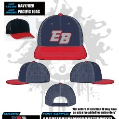 All The Way Live Designs East Bay Fall League Hats