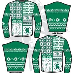 All The Way Live Designs Men Football ATWL Christmas Spirit Sweater-2