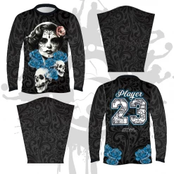 All The Way Live Designs Men La Rosa Long Sleeve Jersey