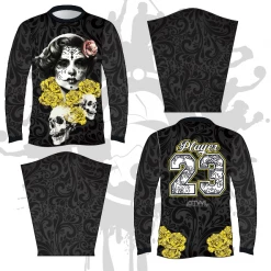 All The Way Live Designs Men La Rosa Long Sleeve Jersey