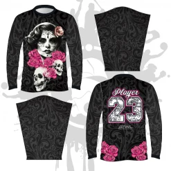 All The Way Live Designs Men La Rosa Long Sleeve Jersey