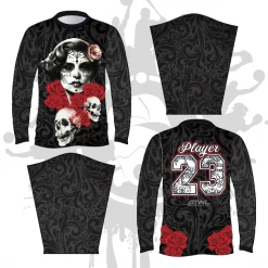 All The Way Live Designs Men La Rosa Long Sleeve Jersey