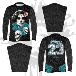 All The Way Live Designs Men La Rosa Long Sleeve Jersey