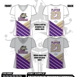 All The Way Live Designs Pinecrest Fall League Women's Sub Dye Jersey