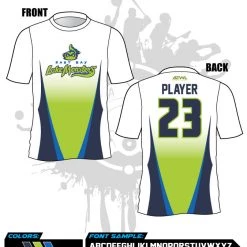 All The Way Live Designs East Bay Fall League Men's Sub Dye Jerseys