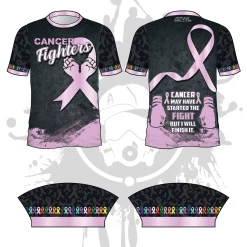 All The Way Live Designs Cancer Fighters Men's Jersey