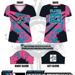All The Way Live Designs Pinecrest Spring 2021 Womens Full Dye Team Jerseys