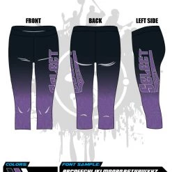 All The Way Live Designs Florida Select 10u Womens Leggings