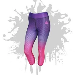 All The Way Live Designs Linear Womens Full Length And Capri Leggings (9 Colors)