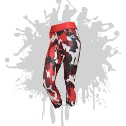 All The Way Live Designs Camo Womens Womens Leggings Military