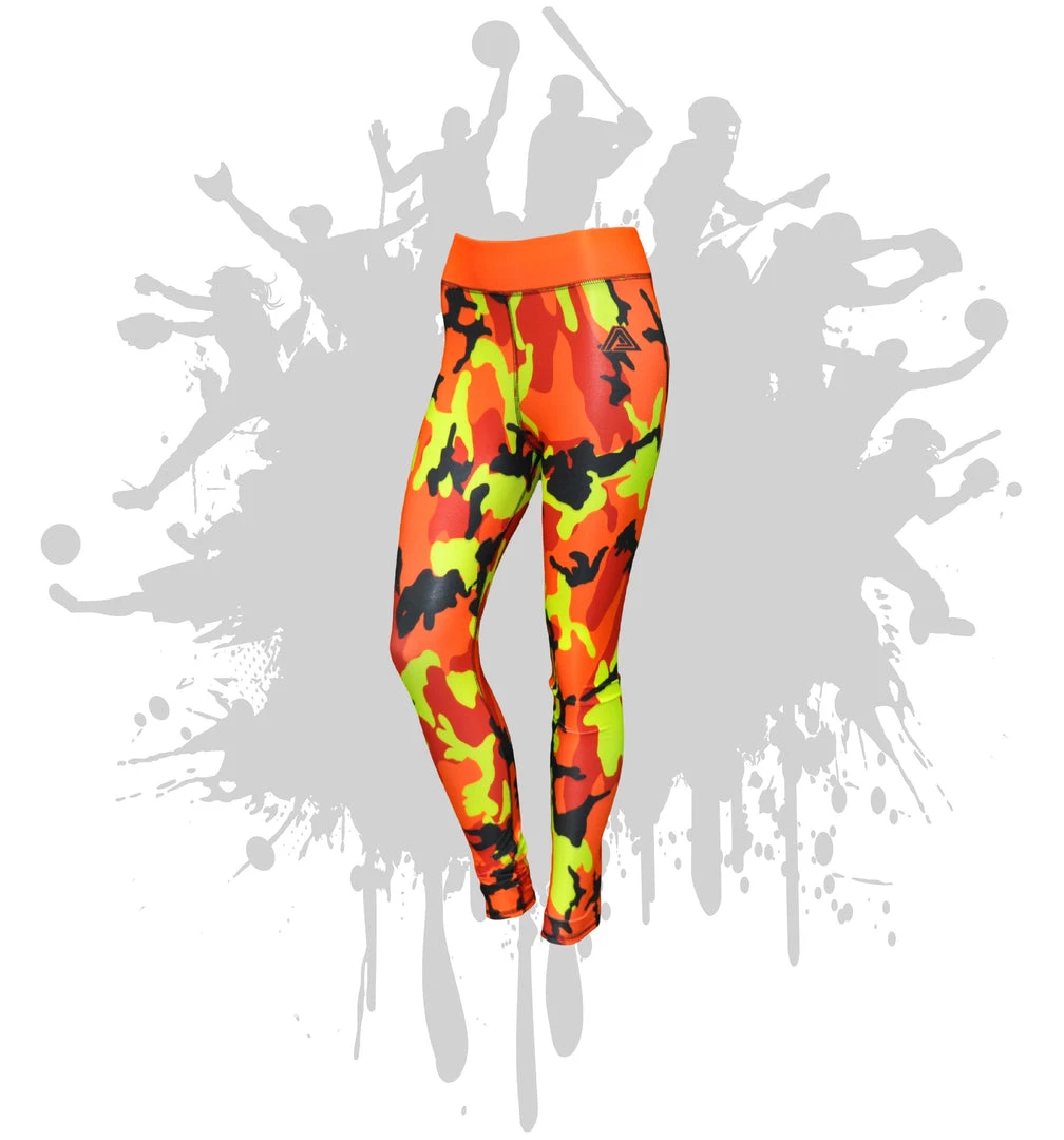 All The Way Live Designs Camo Womens Womens Leggings Military 8 All The Way Live Designs Camo Womens Womens Leggings Military