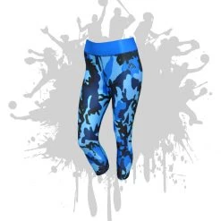 All The Way Live Designs Camo Womens Womens Leggings Military