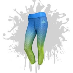 All The Way Live Designs Linear Womens Full Length And Capri Leggings (9 Colors)