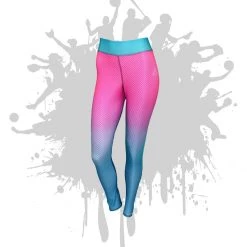 All The Way Live Designs Linear Womens Full Length And Capri Leggings (9 Colors)