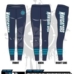 All The Way Live Designs Navigators Leggings