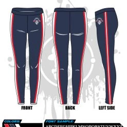 All The Way Live Designs East Bay All Stars Womens/Girls Leggings
