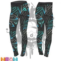 All The Way Live Designs Abstract Pattern Womens Leggings