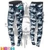 All The Way Live Designs Abstract Camo Womens Leggings