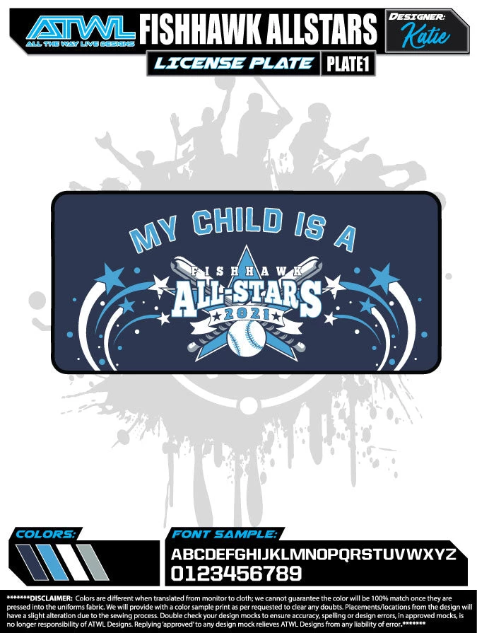 All The Way Live Designs Fishhawk All Stars Accessories Fishhwak All Stars 5 All The Way Live Designs Fishhawk All Stars Accessories Fishhwak All Stars