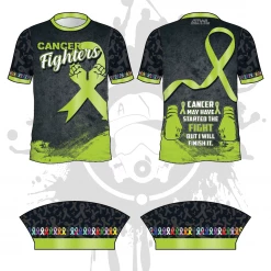 All The Way Live Designs Cancer Fighters Men's Jersey