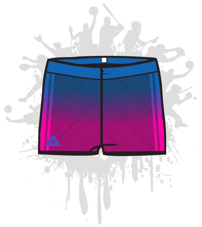 All The Way Live Designs Linear Women's Compression Shorts (13 Colors) 13 All The Way Live Designs Linear Women's Compression Shorts (13 Colors)