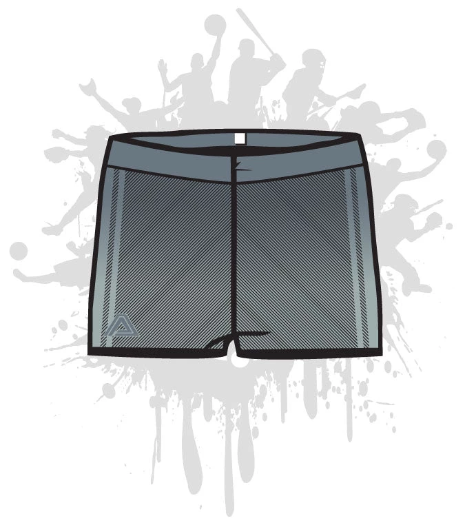 All The Way Live Designs Linear Women's Compression Shorts (13 Colors) 15 All The Way Live Designs Linear Women's Compression Shorts (13 Colors)