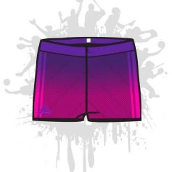 All The Way Live Designs Linear Women's Compression Shorts (13 Colors)